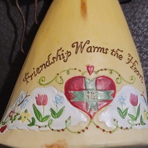 Angel Russ Country Gatherines Figure 28491 Friendship warms the heart - Picture 9 of 14